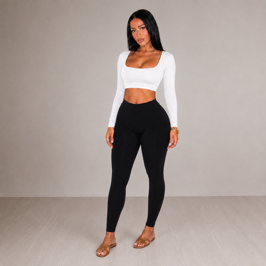 Sculpt Long Sleeve Crop Top™